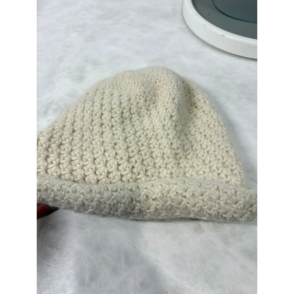 Handmade crochet beanie